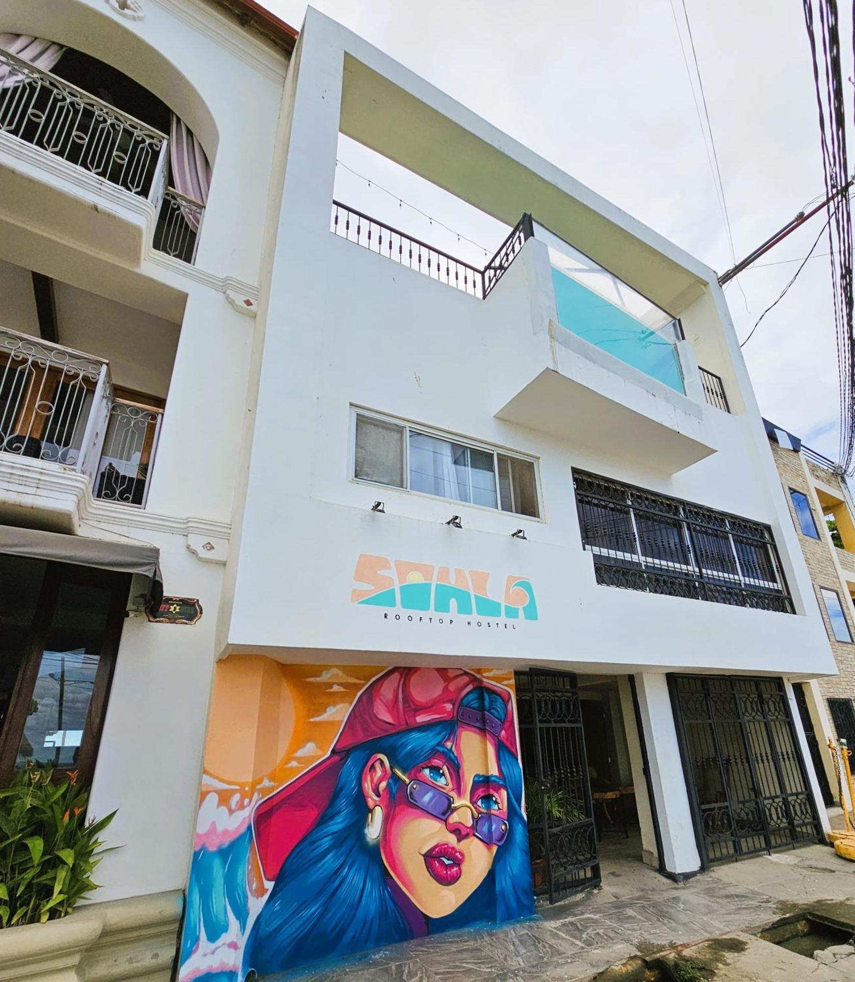 Sohla Rooftop Hostel 산 후안 델 수르 외부 사진